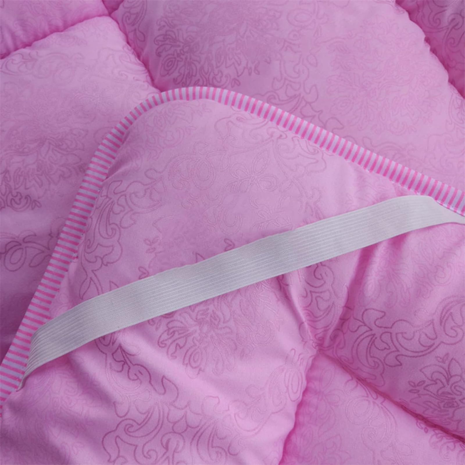 Coussin Surmatelas Pour Table De Massage Lash Bed Topper Rembourrage De Lit Spa Avec Trou Respiration Protège-Matelas Couvre Matelas En Mousse À Mémoire Forme Pour Lit De Salon Beauté,02 r,60*180cm