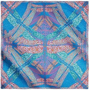 Pineda Covalin LARGE SILK SCARF - DRAGONFLY