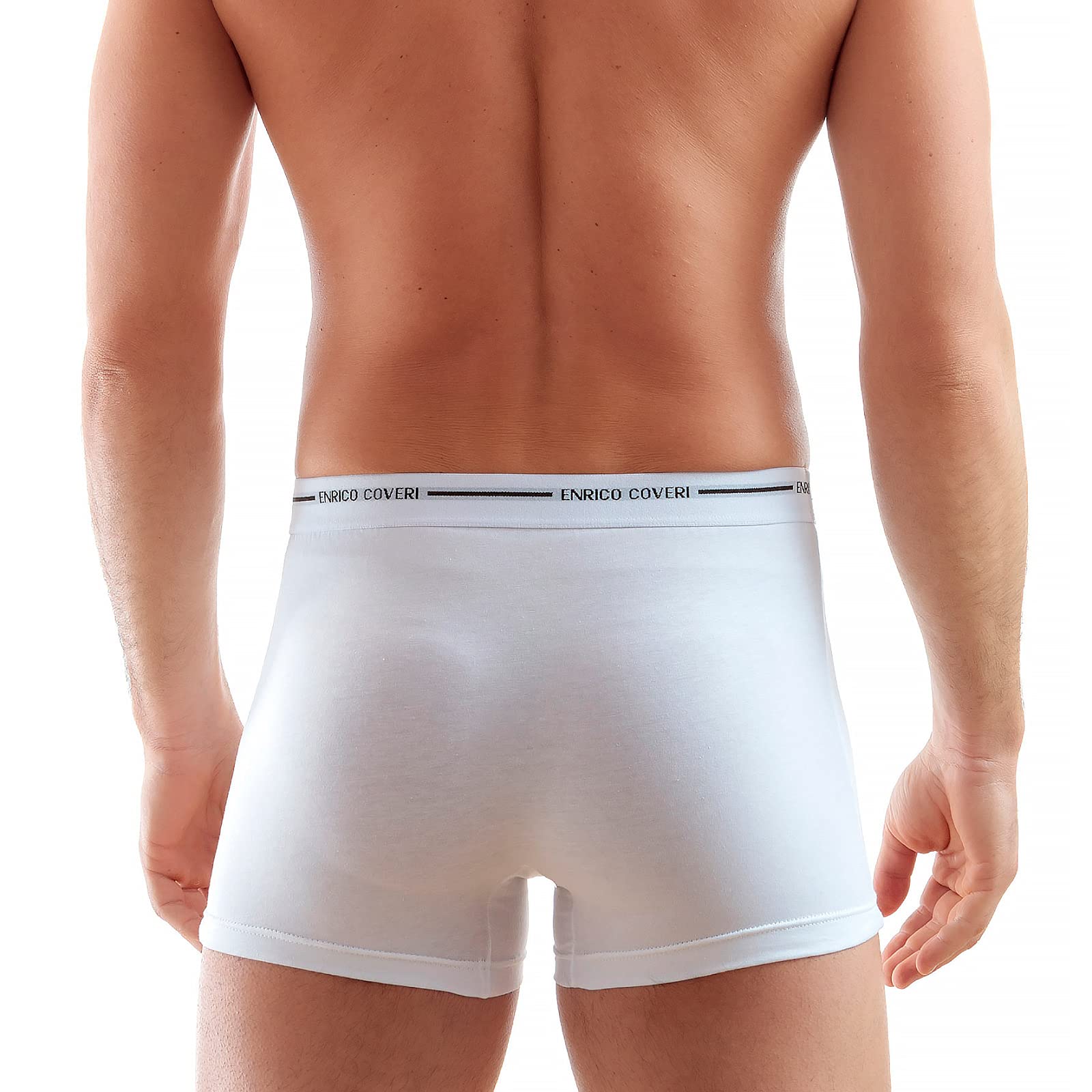 Enrico Coveri Boxer Hombre Súper Oferta 3 Y 6 Piezas Elástico Exterior