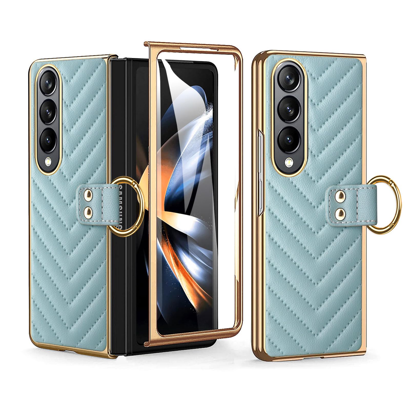 Amazon.co.jp: Samsung Galaxy Z Fold 5用ケース 折りたたみカバー
