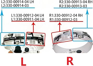 左位置決めリング フレックスケーブル Meta Quest 2 コントローラー VR アクセサリー 330-00914-03/330-00914-04 RH