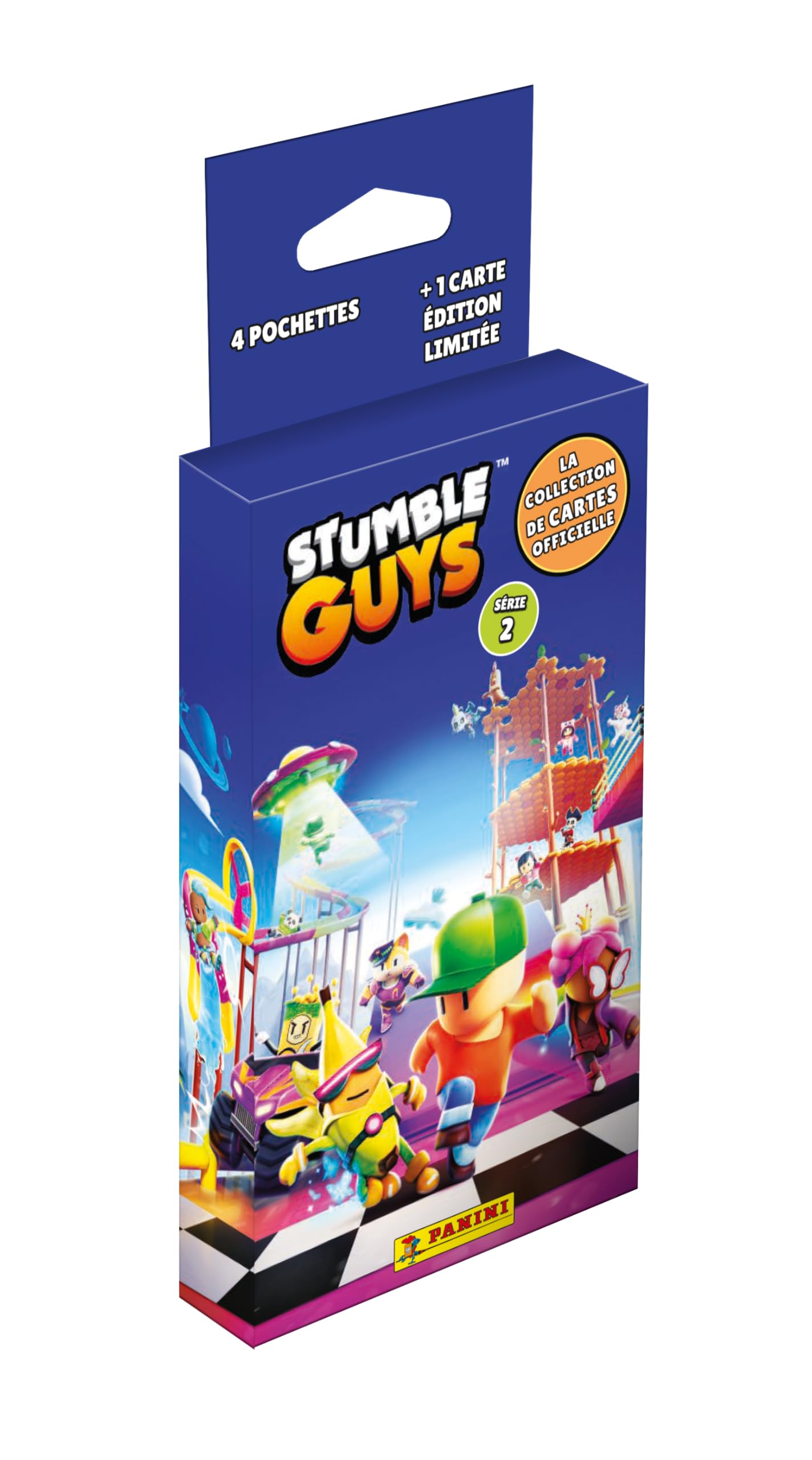 Carte Collezionabili Stumble Guys - Display 24 Bustine Con 144 Carte