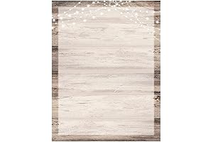 Country Sparkler Farmhouse Paper: 50 Rustic Letterheads