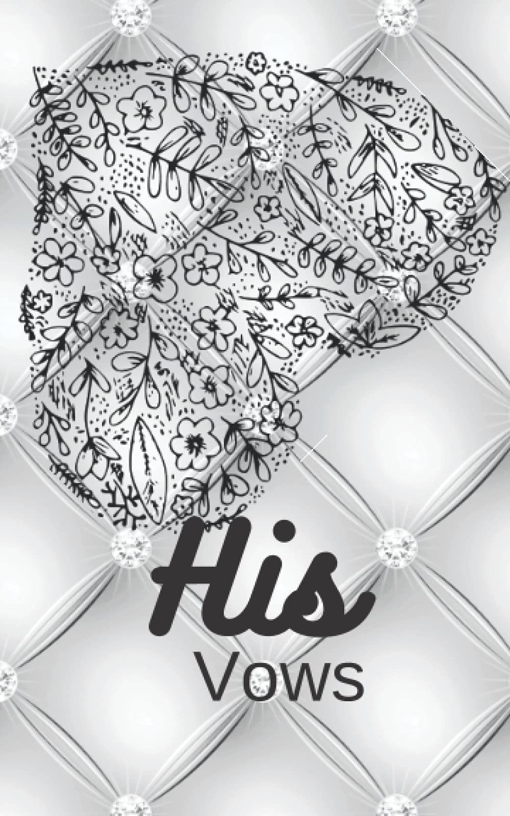 His Vows: Luxury White Cover Wedding Vows Book For His Vows. His and Her Wedding Vows. Vows Books Wedding. Vow Books For Wedding. Guided Prompts For His Vows, Vow Book Lined Single Booklet
