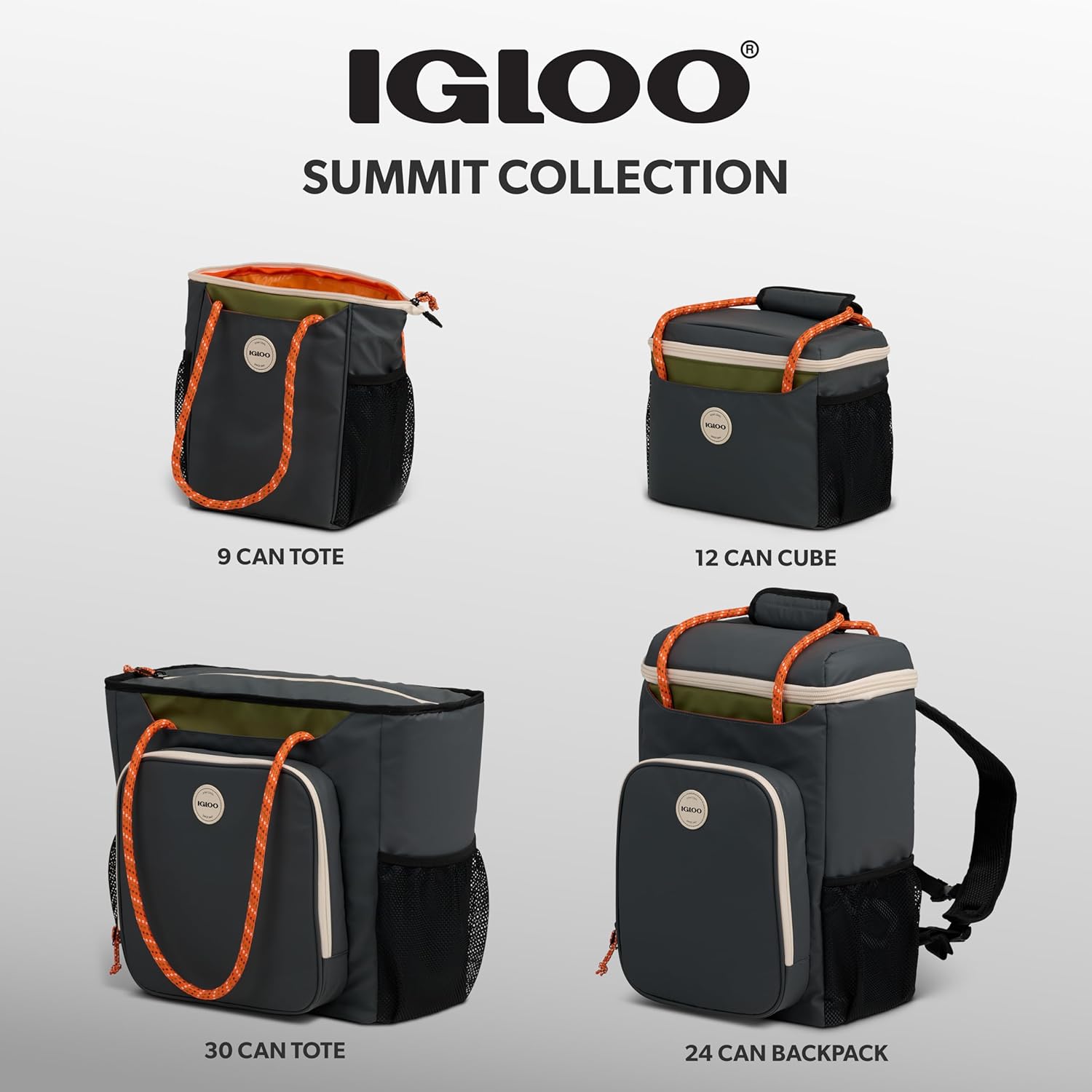Igloo Soft Cooler Bag | Summit Series | Insulated Cooler Tote | Backpack Cooler