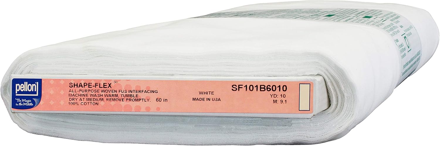 Pellon Shape-Flex Woven Fusible Interfacing-White 60"X10yd