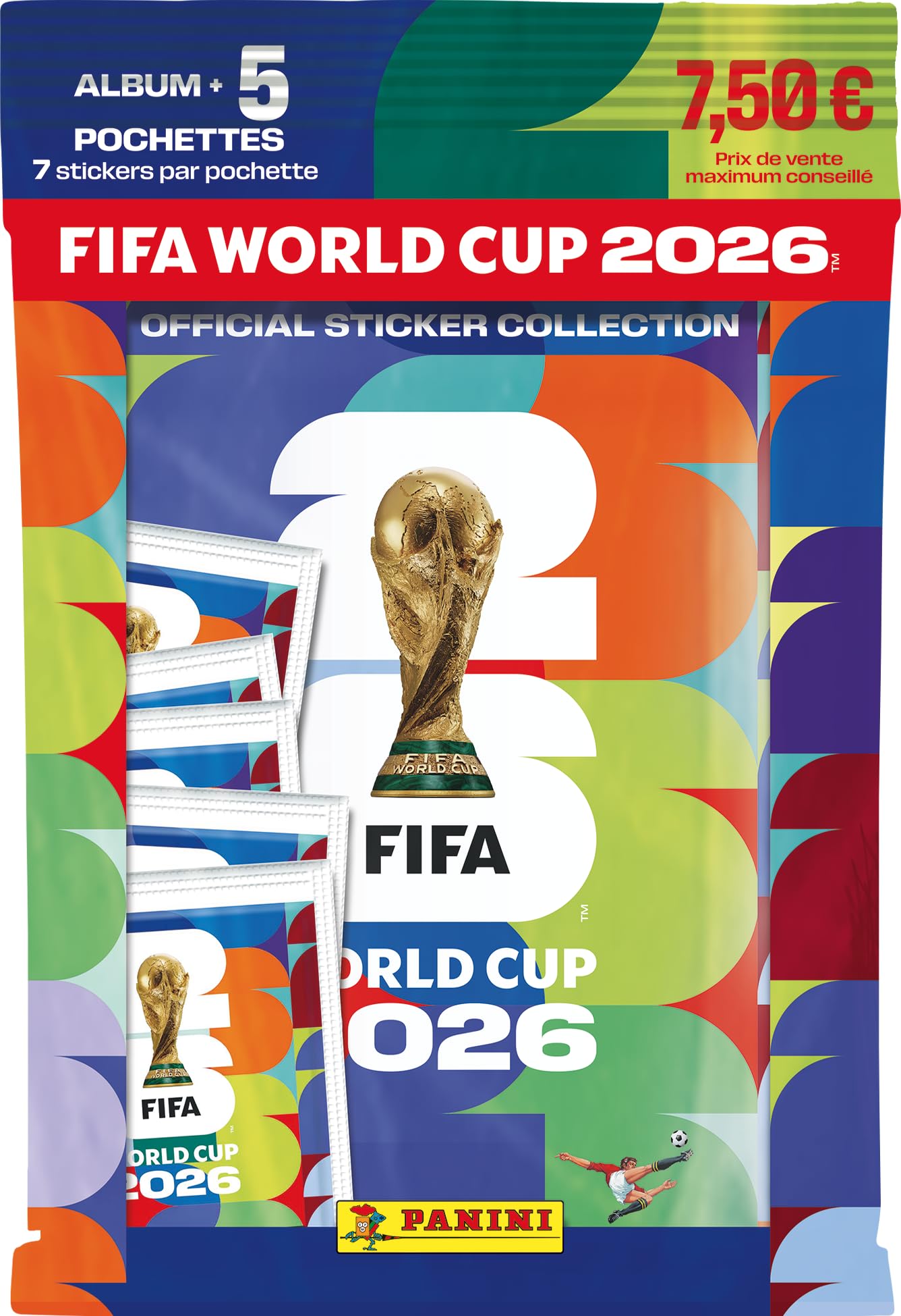 Panini FIFA World Cup 2026 Official Stickers Collection Starter Pack Album