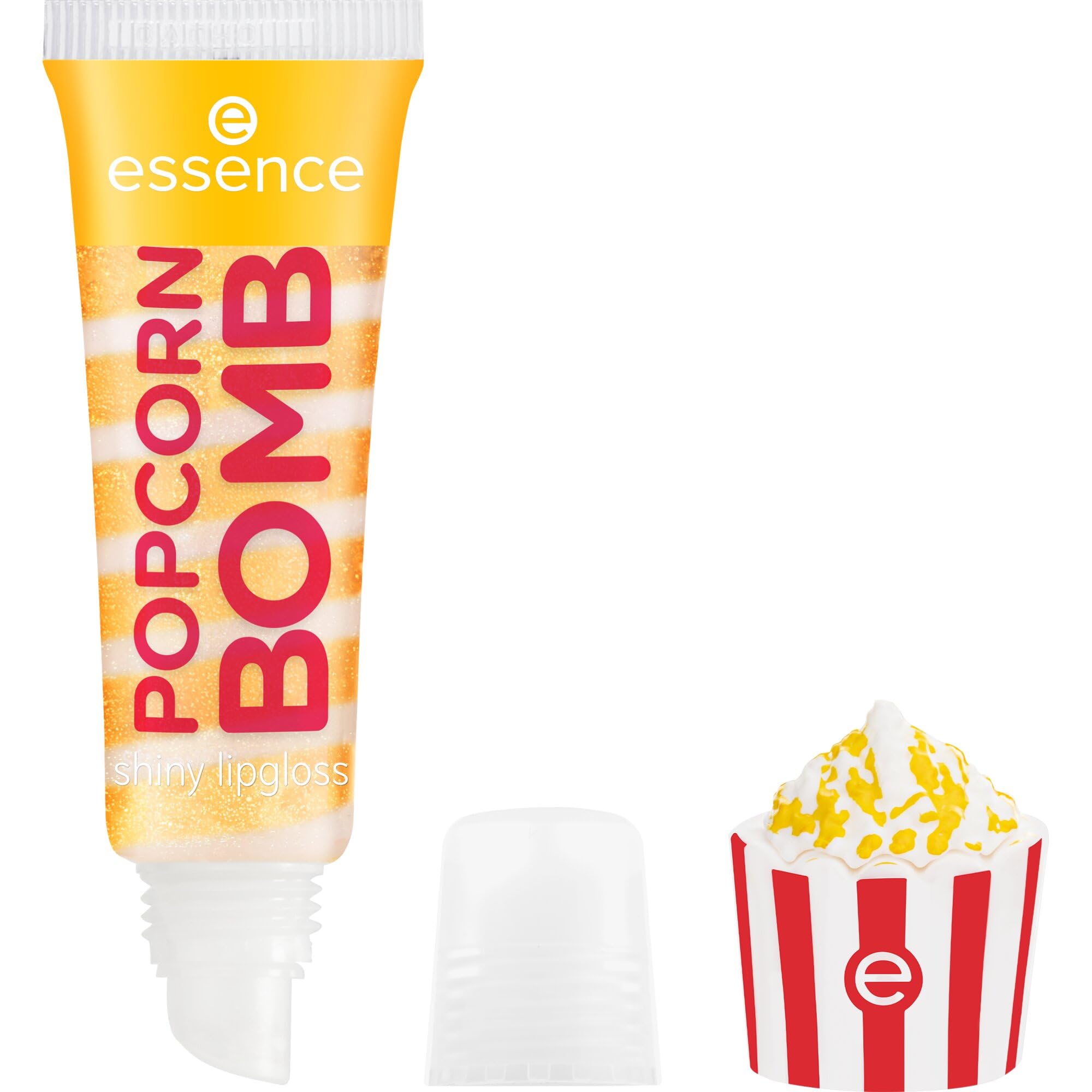 essence POPCORN BOMB shiny lipgloss, shimmery (10ml)
