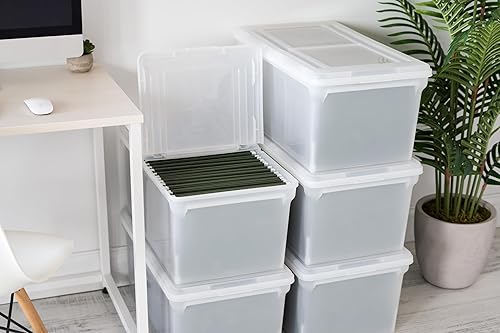 Miniatura 10 de IRIS archivadora de tamaño carta Plástico Transparente L