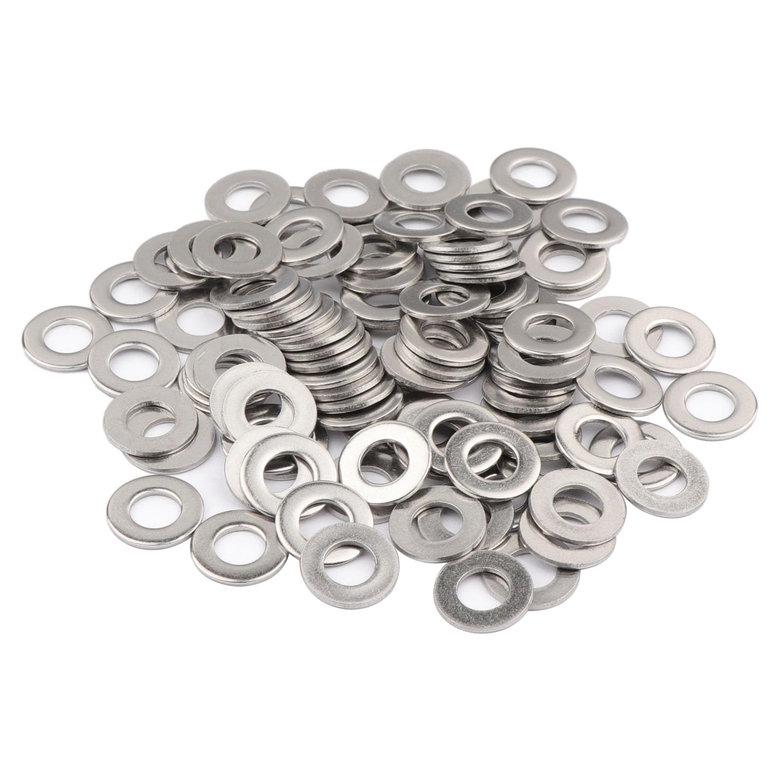 Stainless Steel Flat Washers - 200 Pack -10