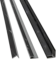 Vista 16 de Kit de molduras de vinilo Palisade de 94 pulgadas en gris pizarra ceniza