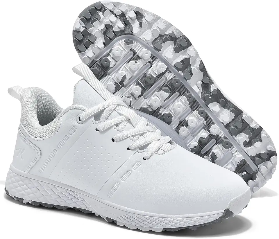 ULTIANT Golf Shoes Women Waterproof Spikeless Ladies Sport Sneakers Walking Shoes Size5-9.5 product image