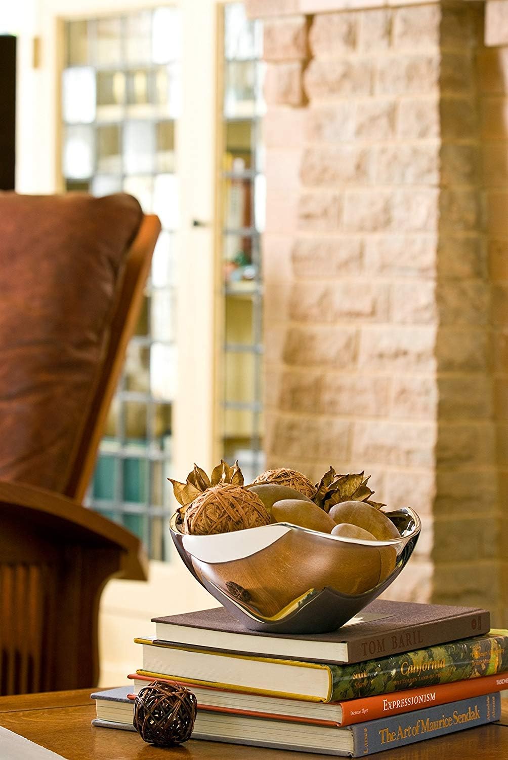 Amazon.com: Nambé Tri-Corner Bowl 7.5 Inch - Sculptural Alloy