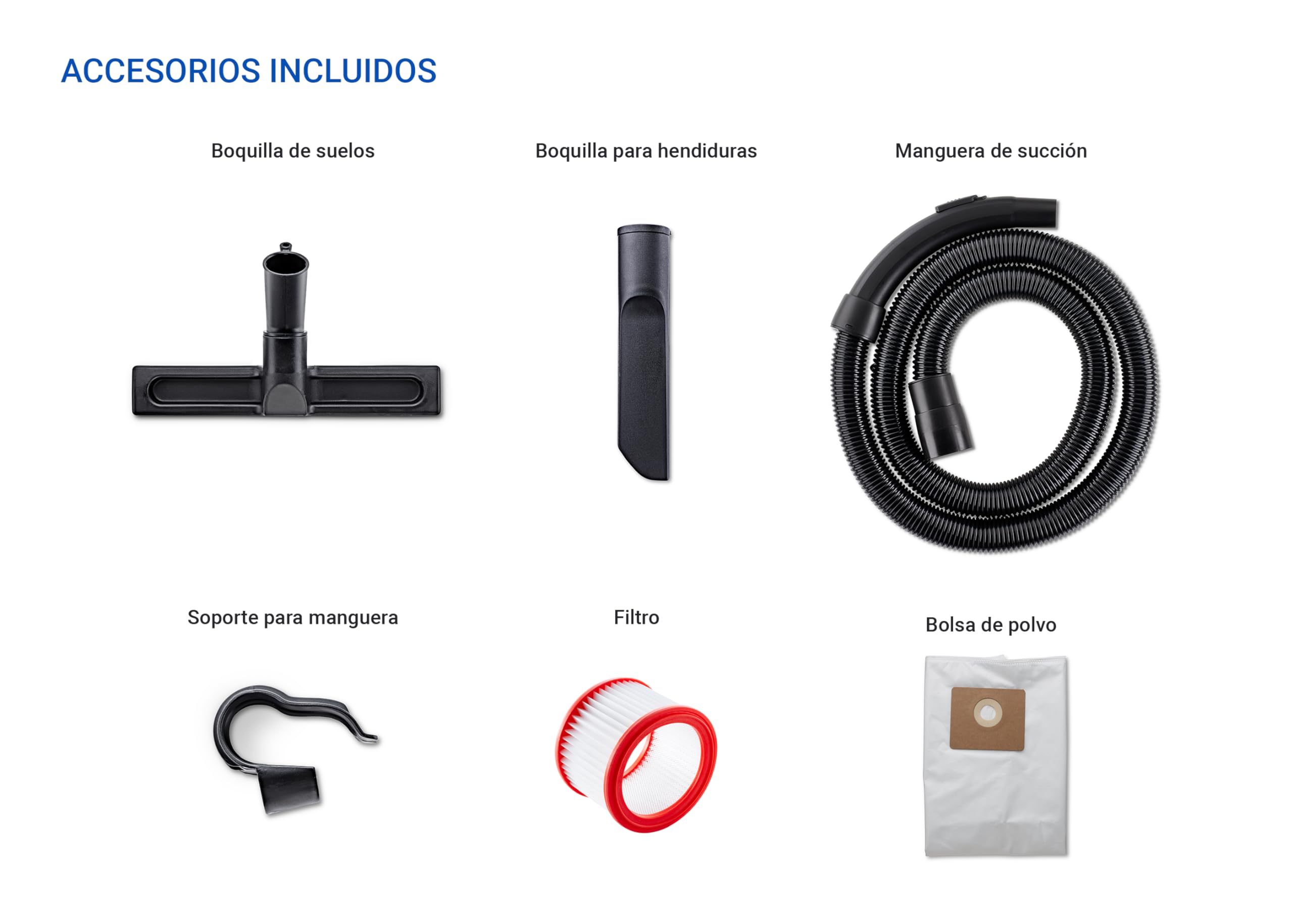 Nilfisk Multi II 30L T Inox Aspiratore Solidi e Liquidi – Per Casa, Giardino e Auto – Funzioni di Aspirazione e Soffiaggio per Interni ed Esterni (1400 W)
