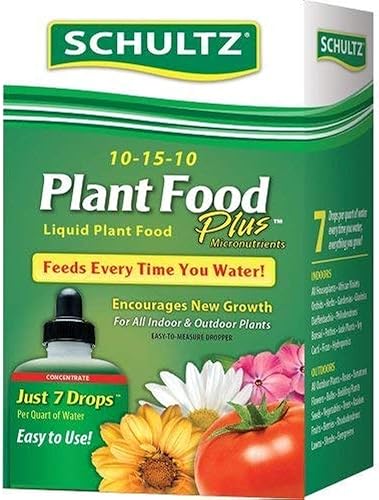 Schultz Alimento vegetal multiusos 10-15-10 Plus 8 onzas