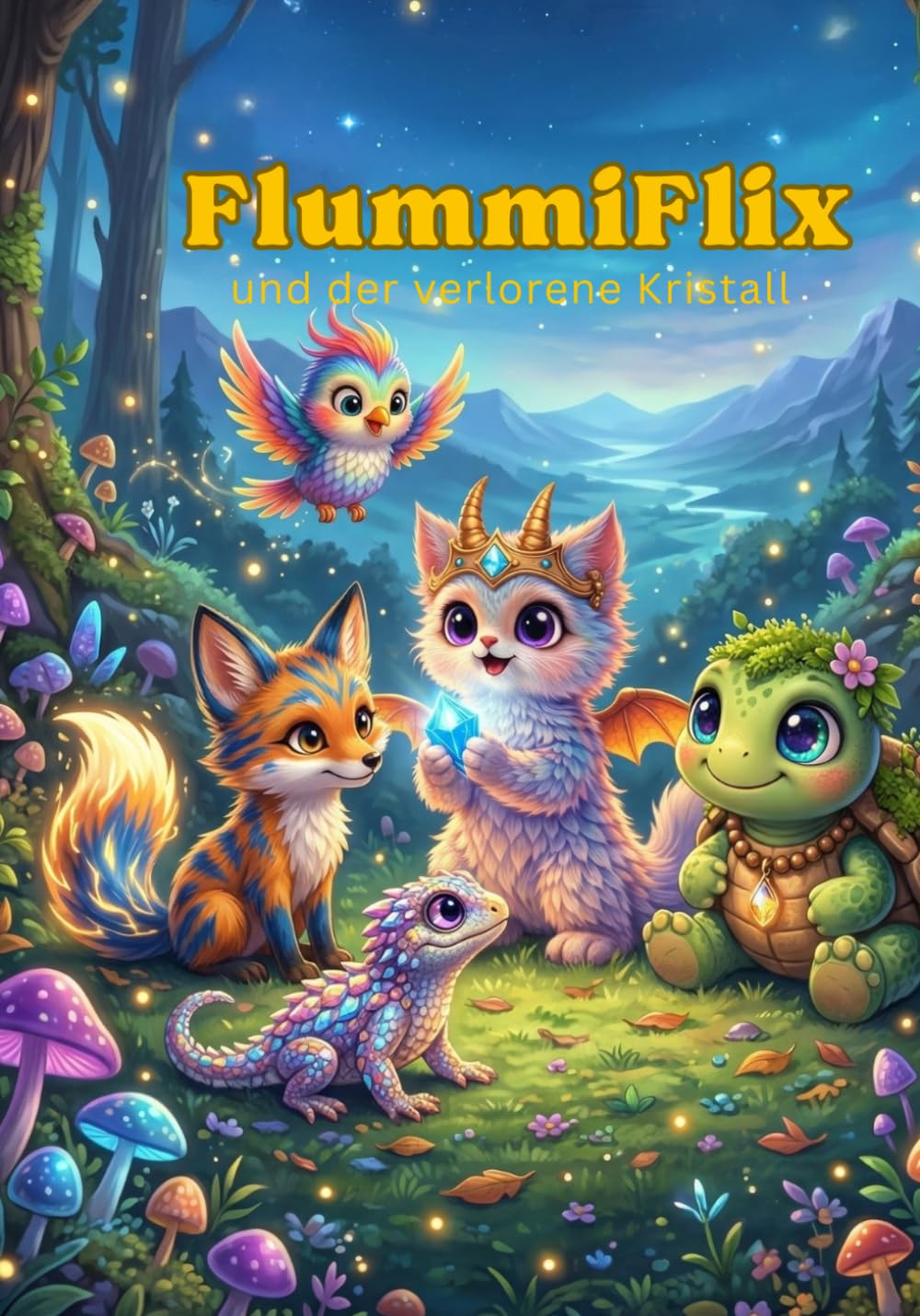 Flummiflix und der verlorene Kristall: Eine magische Reise beginnt (Die Magie von Lumiflora)