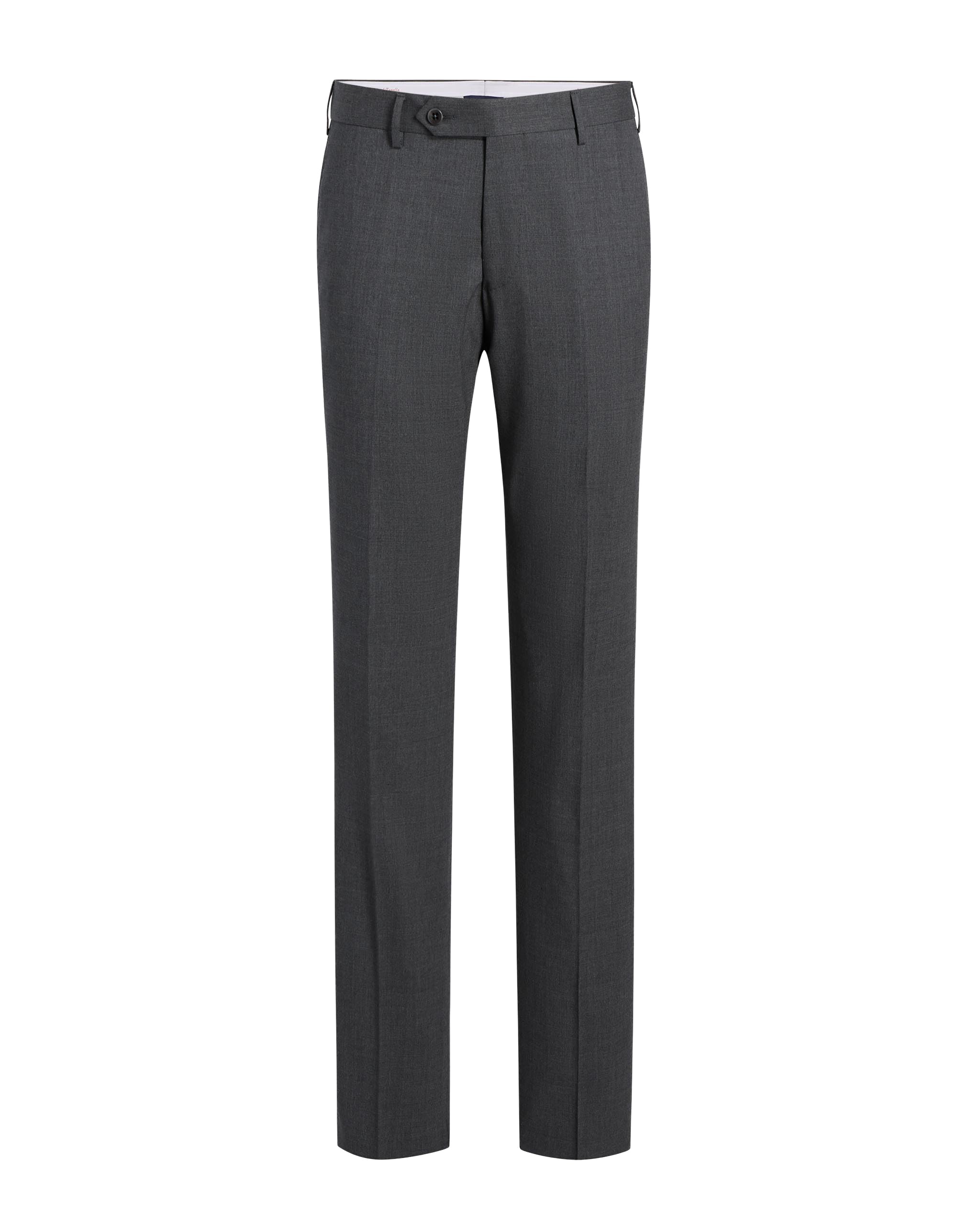 Zanella Mens Parker Italian Wool Dress Pants Stretch Gabardine Luxury Tailored Pleated Trousers Made in Italy