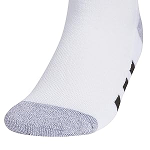 adidas Unisex Kids Crew Socks for Boys and Girls Youth (6-pack) Athletic Cushioned and Comfortable, Tall Mid-calf
