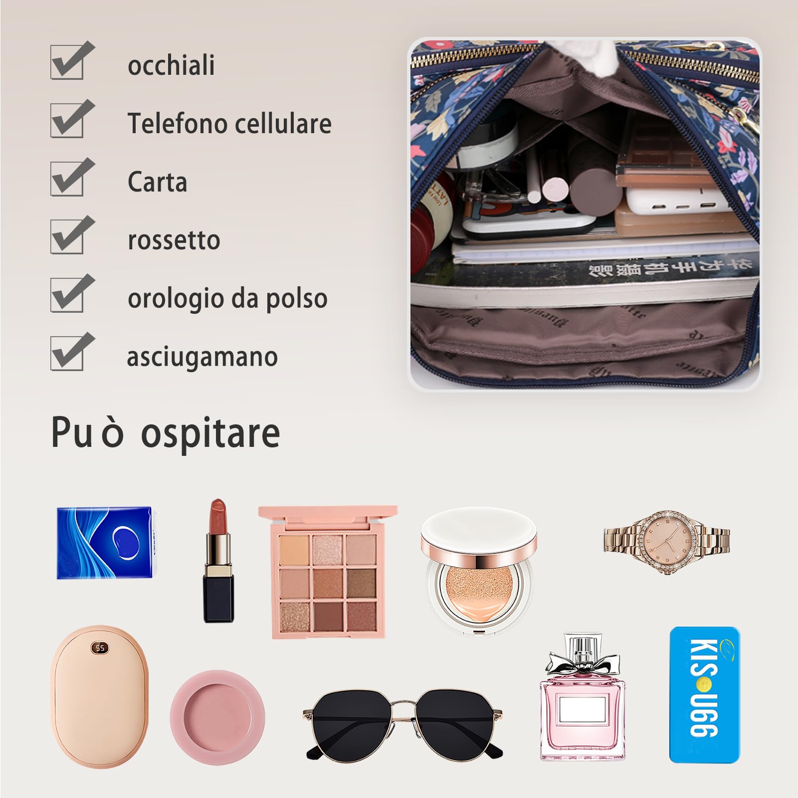 CORIOS Borse Messenger da Donna in Nylon Stampa Bohemien Borsa a Tracolla Borsa a Mano con Fibbia Regolabile Stile Boho Borsa a Spalla Retro Tote per Vacanza Spiaggia Viaggio Coda di Fenice Nera