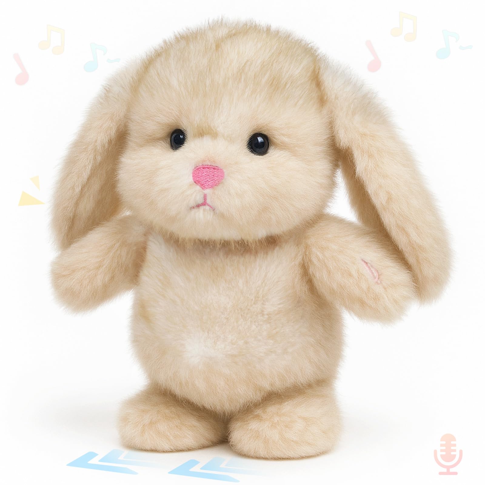 Amazon.com: Easfan Talking Bunny Repeats What You Say Walking