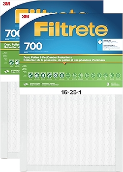 Filtrete Pleated HVAC Air Filter for Allergy Relief and Clean Indoor Air