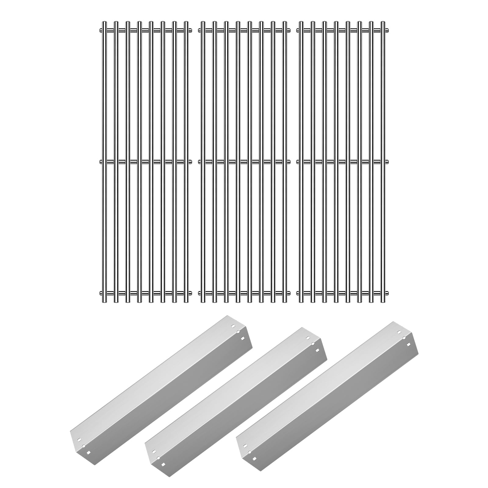 Grille de cuisson 50,2 cm et plaque chauffante pour Chargriller 3001 5050