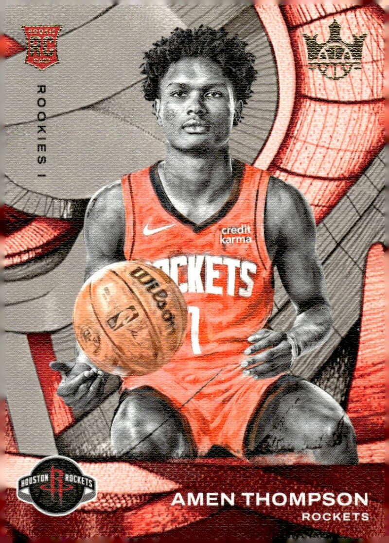 アメン・トンプソン NBA COURT KINGS 23-24 Amazon.com: AMEN THOMPSON RC 2023-24 Panini Court Kings #81 ROOKIE