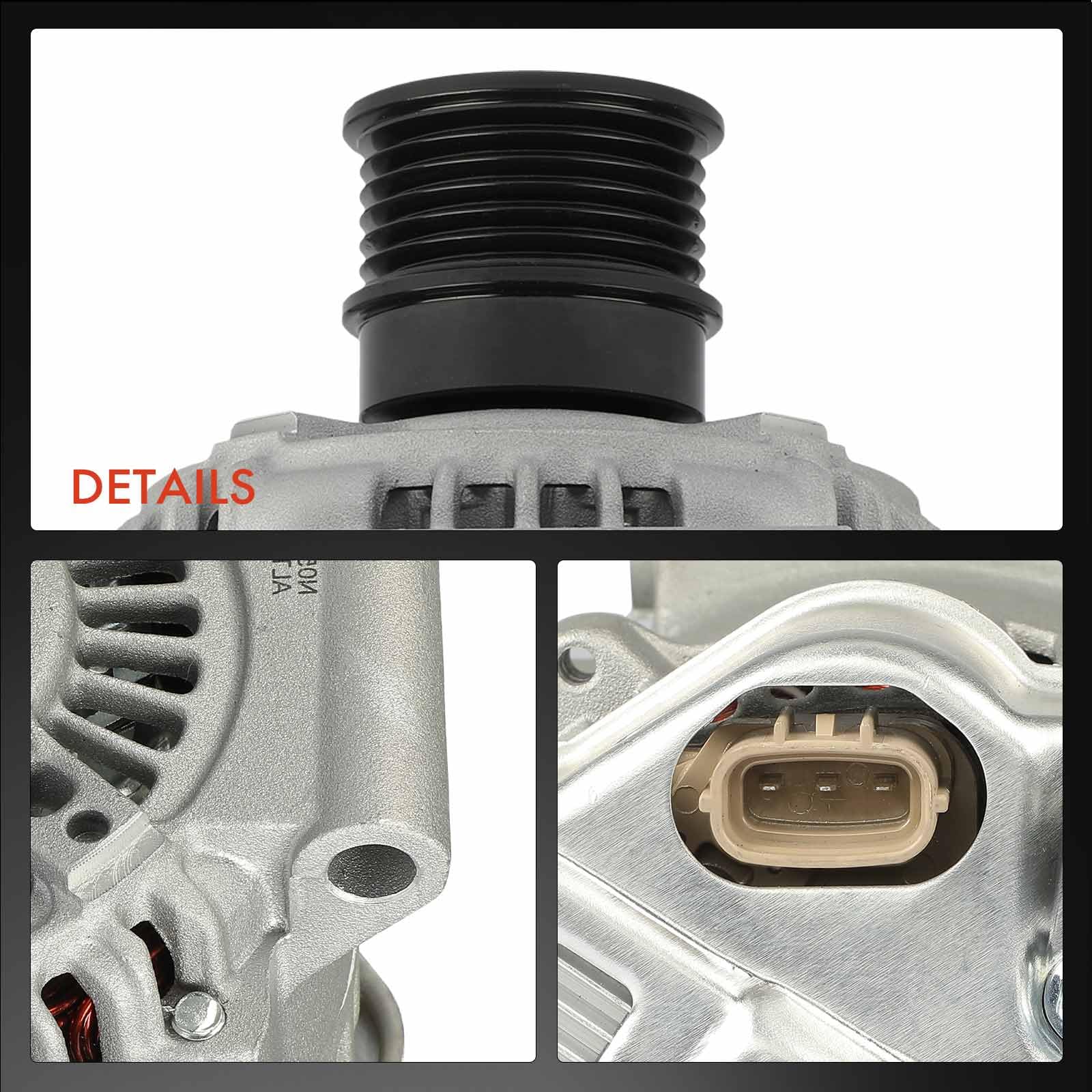 Frankberg Generatore Alternatore Compatibile con M.i.n.i R50 R53 C.o.o.p.e.r S M.i.n.i Cabriolet R52 C.o.o.p.e.r S M.i.n.i R50 R53 Woks M.i.n.i R50 R53 John C.o.o.p.e.r Woks 12317515030,1022112231