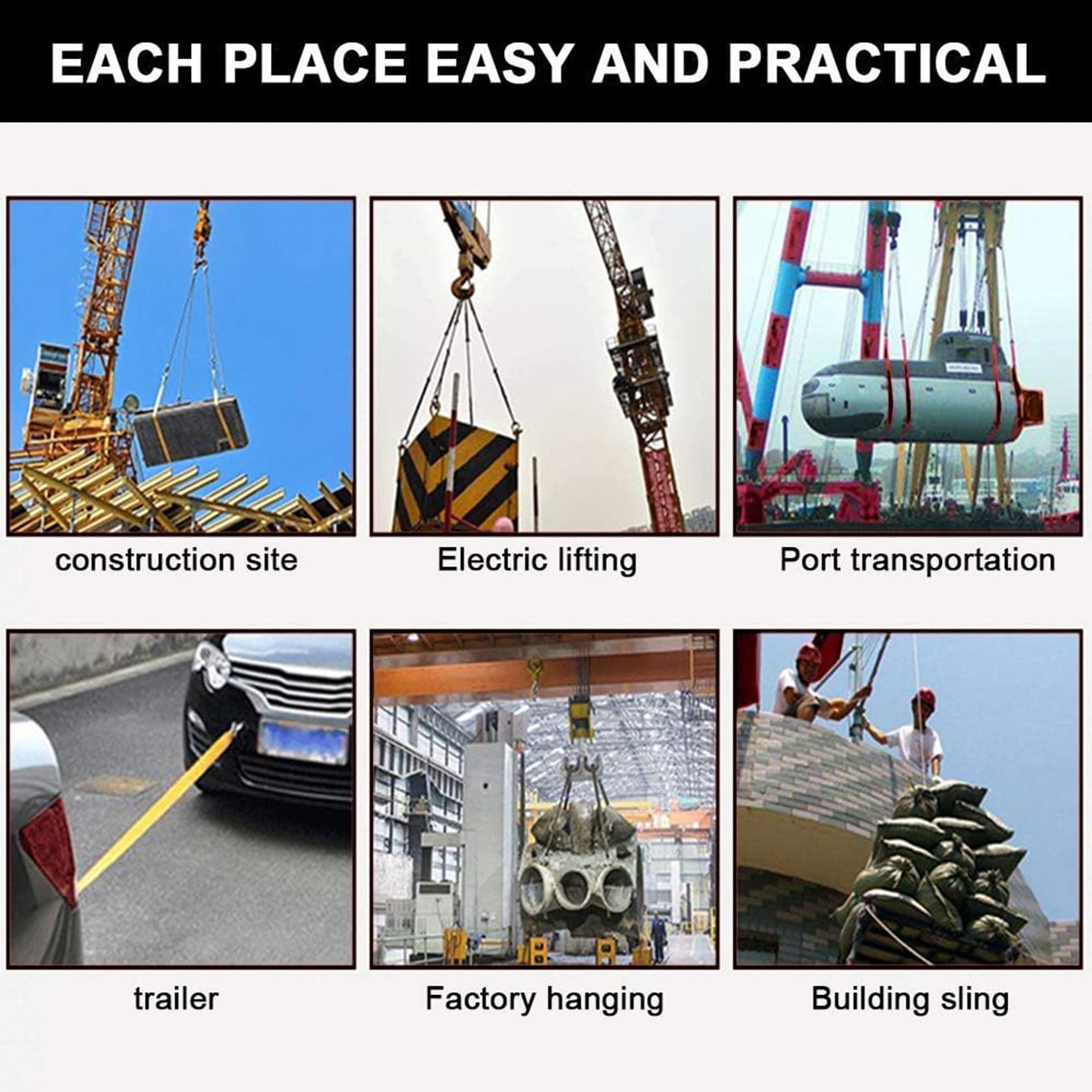 Pindex Web Lifting Sling - 11,000 Lb Capacity -6 Pindex Web Lifting Sling - 11,000 Lb Capacity -6