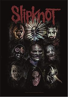 Slipknot Oxidised large fabric poster / flag 44" x 30" (hr)