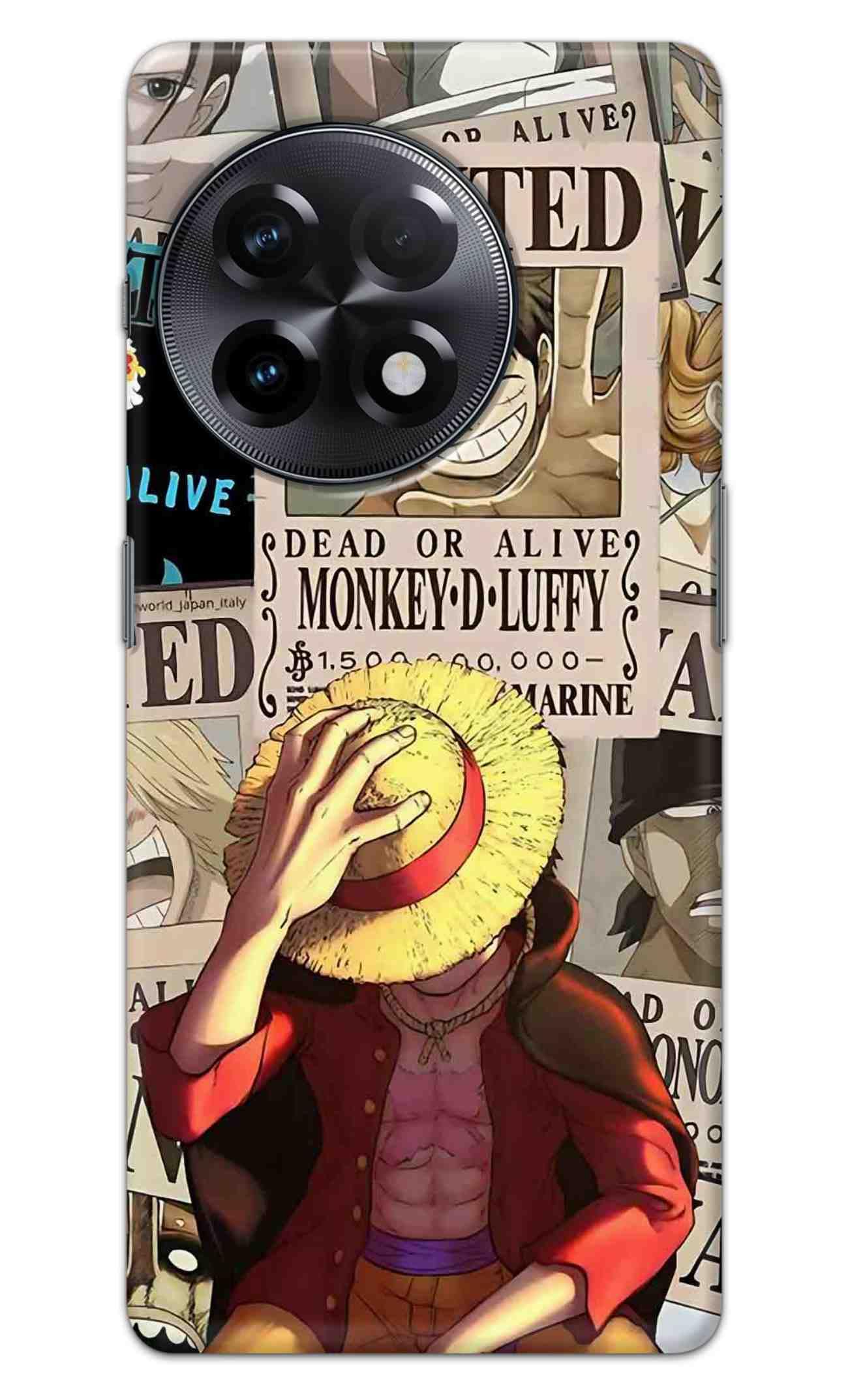 NDCOM for Oneplus 11R 5G Back Cover Case Anime One Piece Wanted Luffy (B0CM3ZLB24) Amazon Price History, Amazon Price Tracker