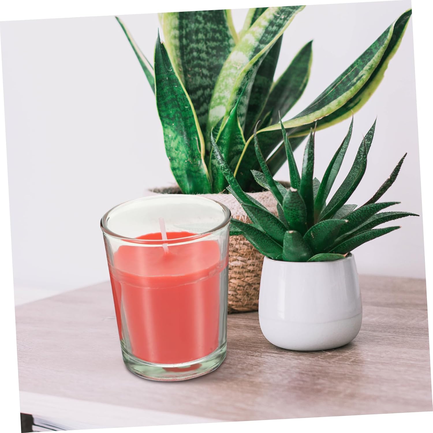 ABOOFAN 6Pcs Soybean Wax Aroma Candles Scented Party Decoration for Home Yoga Meditation Special Occasions Floral Fruity Scents Lily Lemon