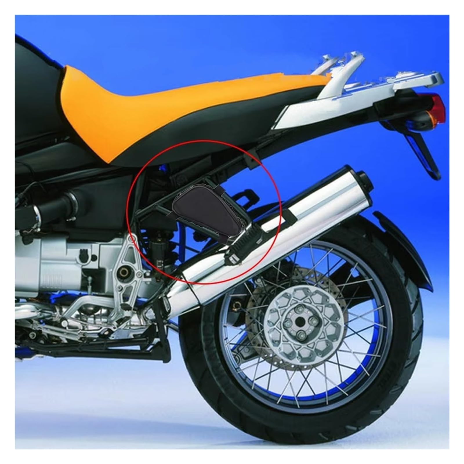 Moto Paraurti Borsa per BMW per R1100GS per R1100R per R1150GS per R1150R Strumento di Riparazione Impermeabile Posizionamento Telaio Pacchetto Bagagli da Sella