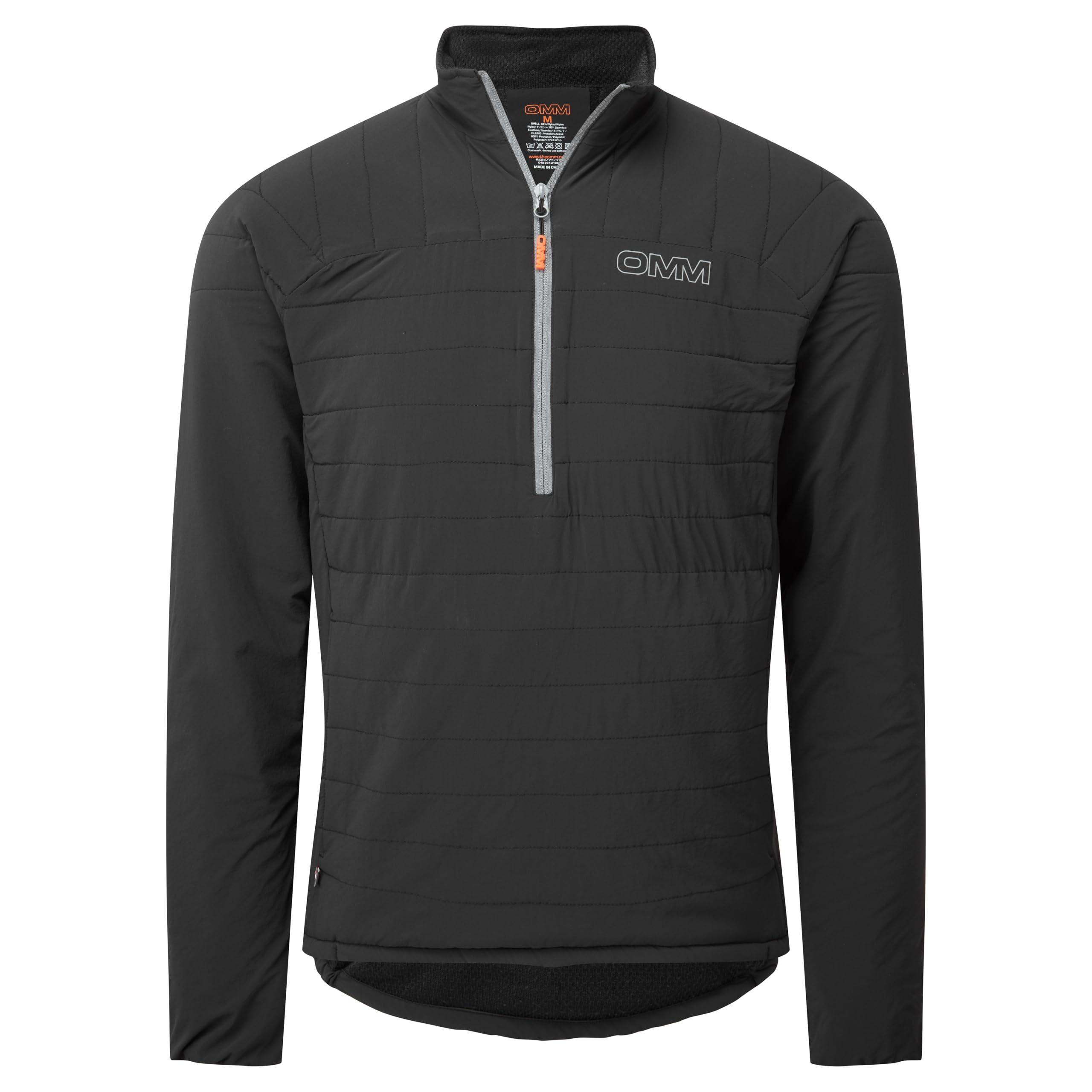 Omm Original Mountain Marathon Unisex Black Omm Mountain Core Smock L