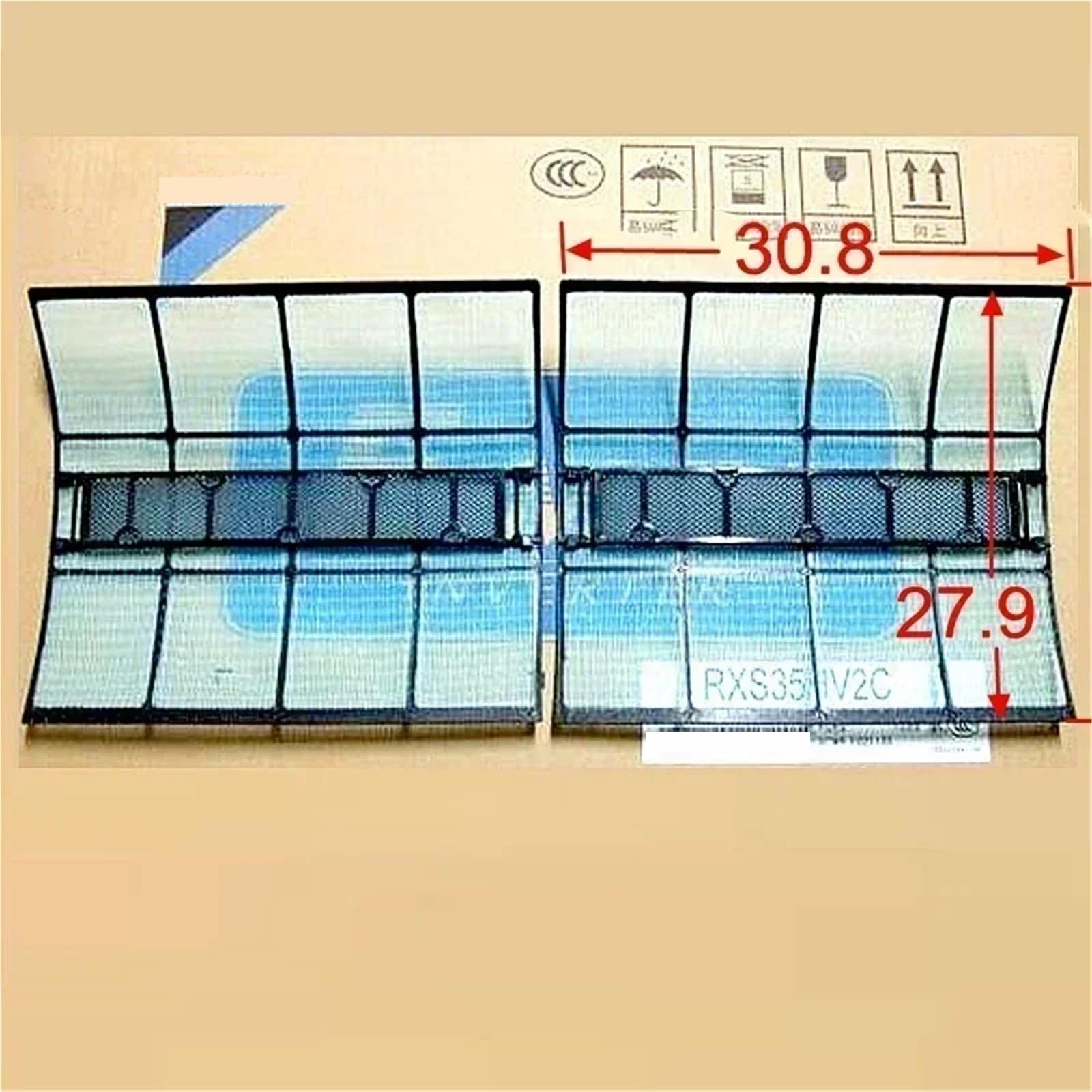 Filtro De CA De Repuesto, Compatible Con Daikin, FTXH35 FTXD35 25FV2C FTXS35DV2C, Accesorios De Repuesto For Aire Acondicionado, 2 Uds.(Filter 2pcs)