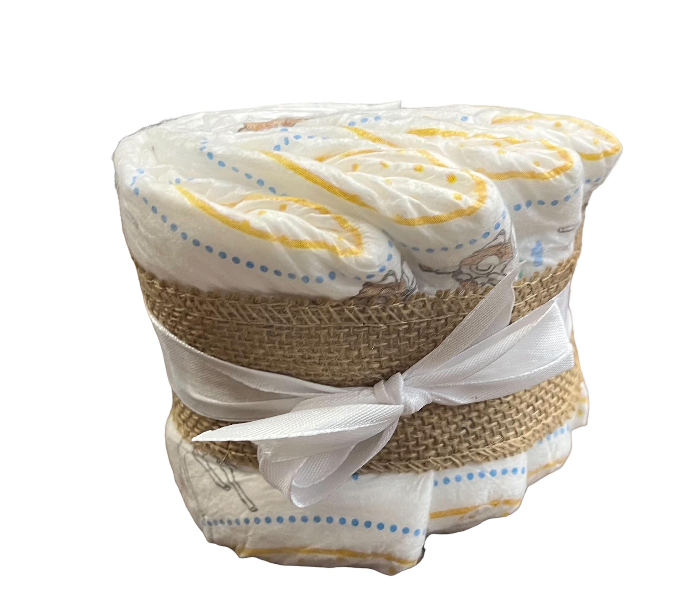 Danielstore Velvet Cesta para Regalo Recién Nacido, Canastilla Bebé Personalizada, Manta y Dou Dou Osito Bordada, Incluye Set de Primera Puesta y Pastel de Pañales (2 Azul)