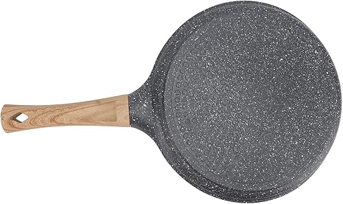 Miniatura 9 de Sartén antiadherente prémium con revestimiento de piedra médica, aleación de aluminio duradera, sartén integrada de fundición a presión, di adiós al