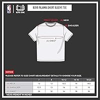 Vista 5 de Ultra Game NBA - Pijama de 2 piezas para niños, conjunto de pantalón y camisa