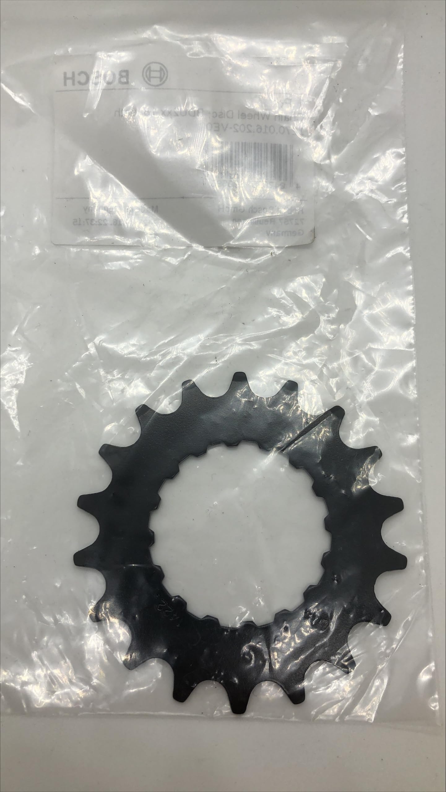 Bosch Kettenblatt Kettenblatt, 20 Zähne, schwarz, One Size, 2100170