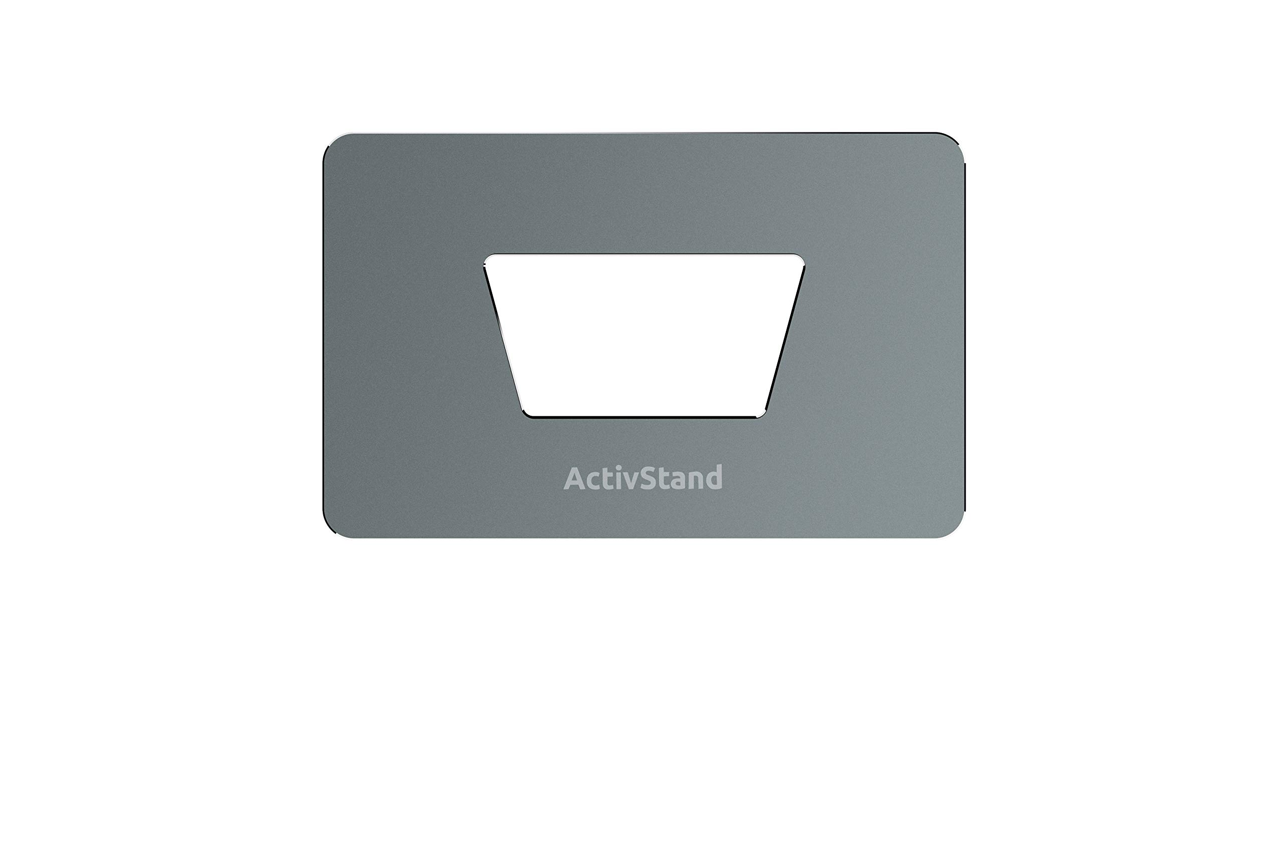 ActivStand Aluminum Laptop Cooling Pad. Single Piece Anodized Aluminum Alloy with Heat Vent. Ultra-Thin and Lightweight. Weighs 15 oz.