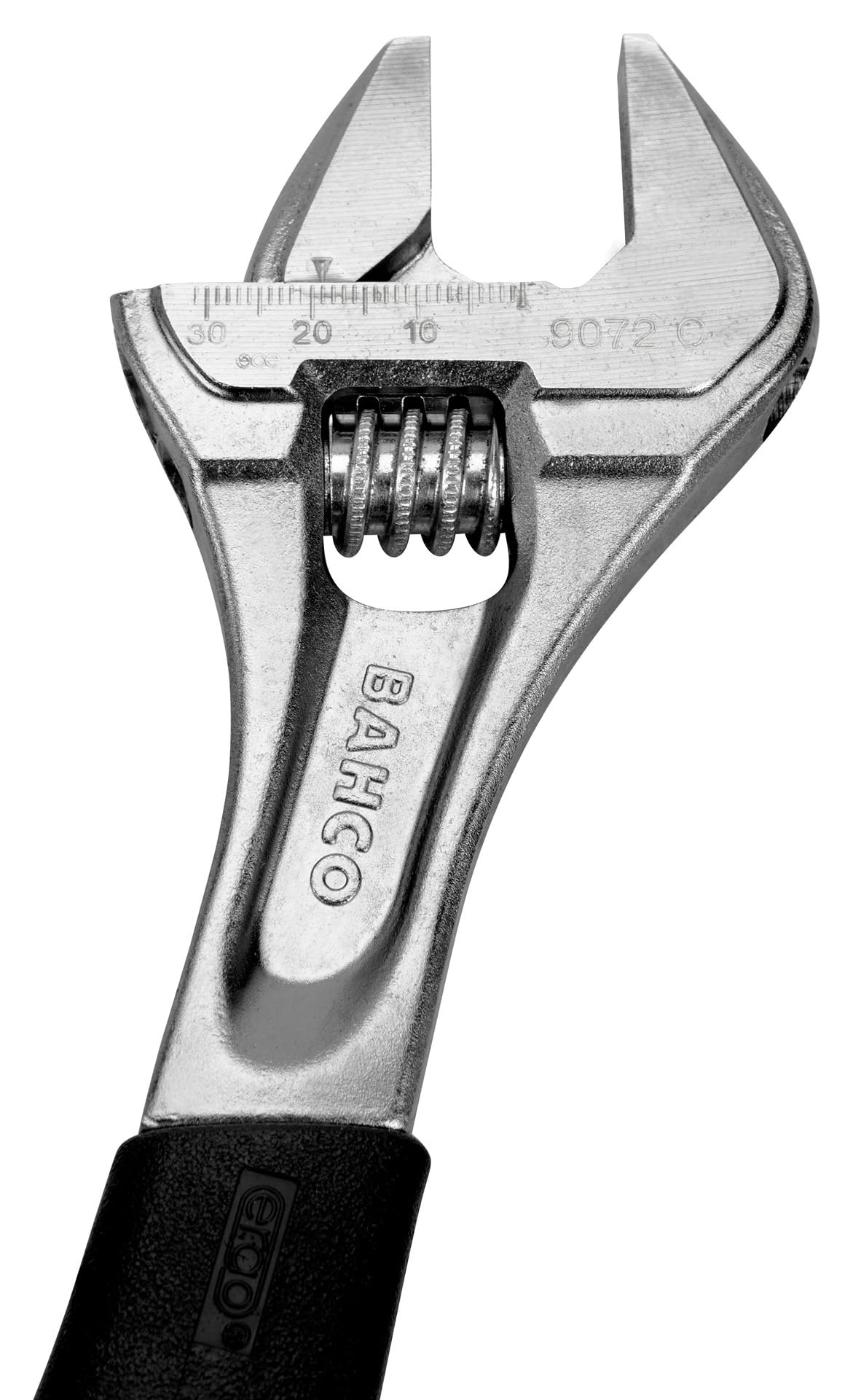 Bahco 9071 RC US Clé à molette Ergo, 20,3 cm, Chrome