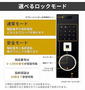 【美品】 金庫大型 48L 指紋認証 家庭用人気 アラーム機能付 引き取り Amazon.co.jp: 金庫大型 48L 指紋認証 家庭用 4種類解錠 家庭用