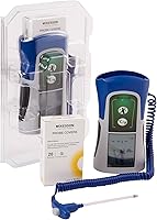 McKesson LUMEON Oral Axillary Electronic Thermometer - 4-Second Fast Read, Dual F/C Scale, Backlit LCD