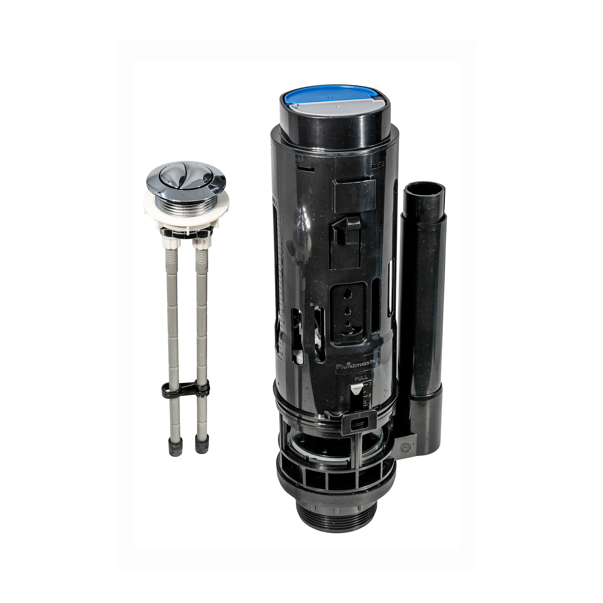 Fluidmaster PRO820UK Mechanical Dual Flush Valve, Universal Fit