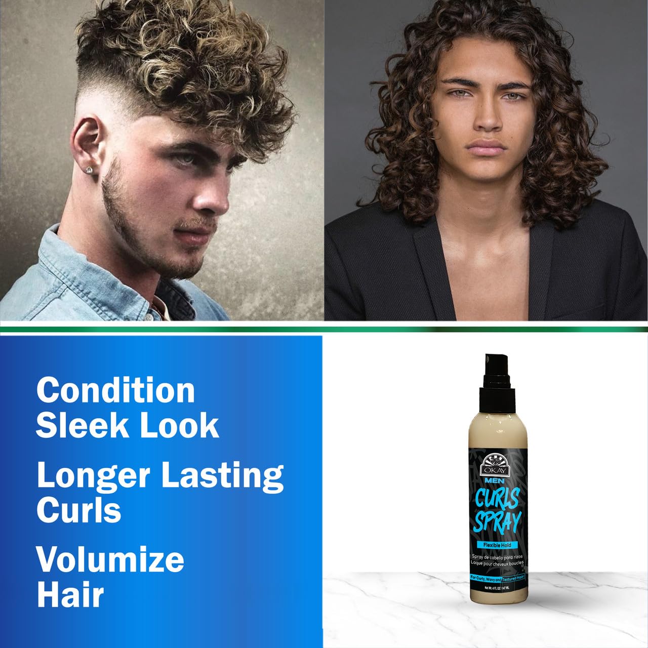OKAY Men's Curls & Waves Pomade