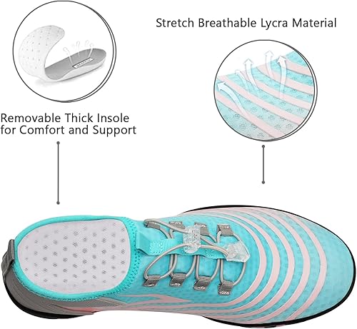 Miniatura 2 de Tenis impermeables para hombres y mujeres, descalzo, calcetín acuático de secado rápido para usar al aire libre, calzado deportivo para kayak