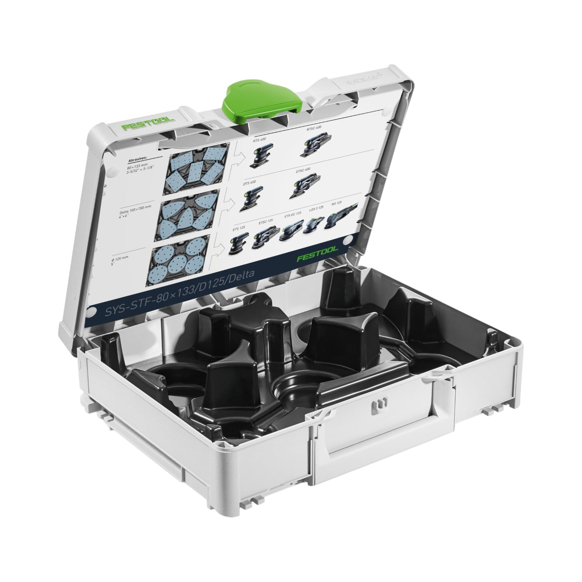 Festool Systainer³ SYS-STF-D77/D90/93V – Organizer para Abrasivos