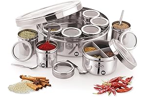 MARU Spice Box: The Ultimate Pantry Organizer for Indian Spices