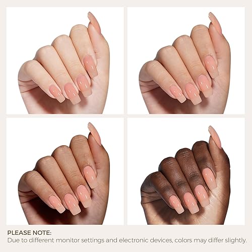 Vista 74 de AILLSA - Esmalte de uñas en gel pastel macaron, verde menta, colores brillantes de verano, algodón de azúcar, gel UV semipermanente, manicura