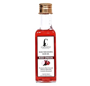 Callesta Hair Thickening Red Onion Hair Oil - For Long and Strong Hair